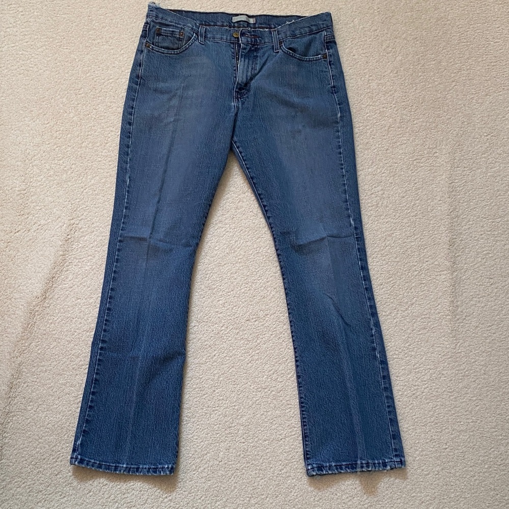 Levi's 515 Boot Cut 12L Blue Jeans Red Tab